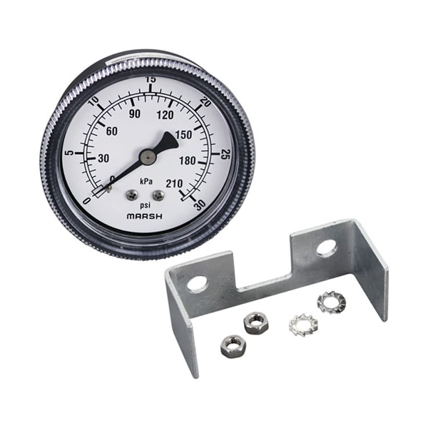 Pressure Gauge 2-1/2, 0-30 Psi